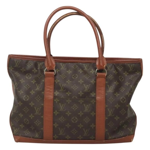 LOUIS VUITTON Monogram Sac Weekend PM Hand Bag Vintage M42425 LV Auth - Picture 4 of 15